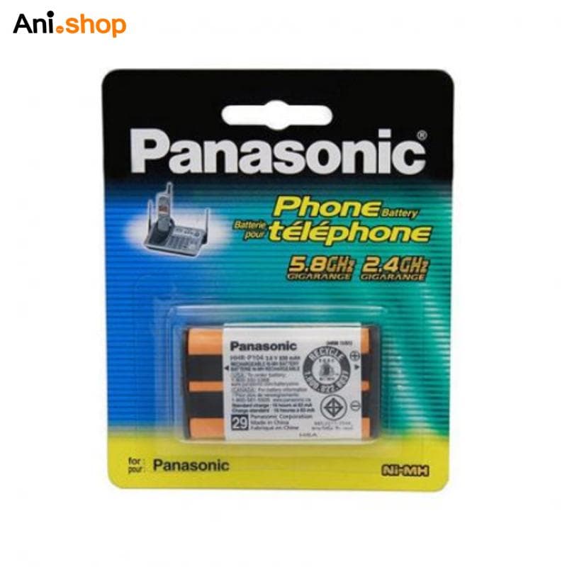 باتری تلفن قابل شارژ پاناسونیک مدل HHR-P104