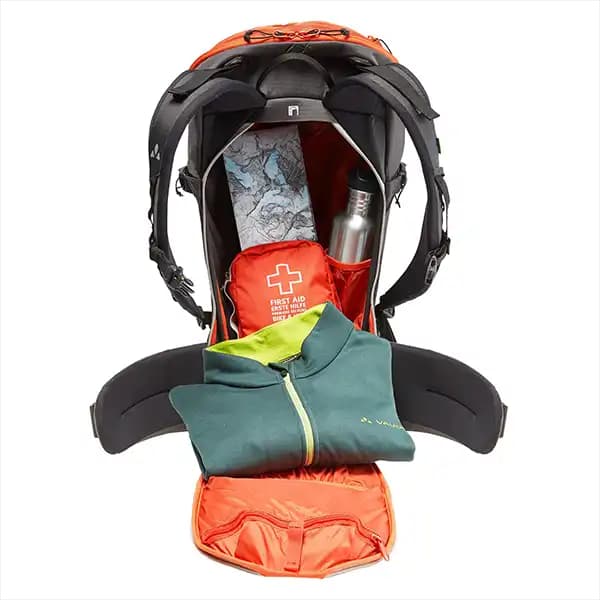 کوله پشتی اسکی تورینگ و فری راید وئوده (Vaude) مدل Back Bowl 30L — تصویر ۸