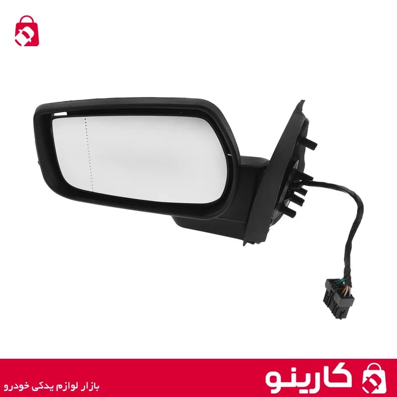 آینه بغل پژو پارس سمت چپ برقی led دار شفق دانا — تصویر ۸