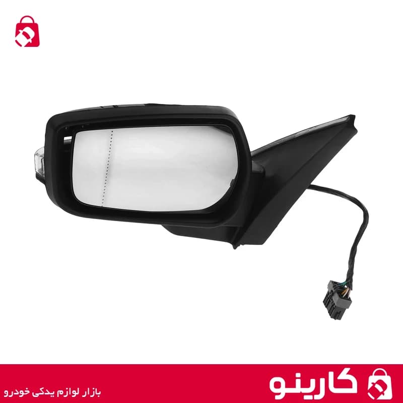 آینه بغل پژو پارس سمت چپ برقی led دار شفق دانا — تصویر ۷