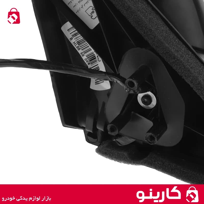 آینه بغل پژو پارس سمت چپ برقی led دار شفق دانا — تصویر ۵
