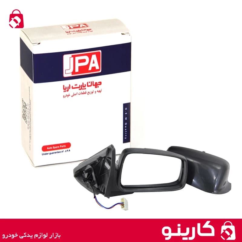 آینه بغل برقی پژو 405 اس ال ایکس slx راست جهان پارت jap — تصویر ۲