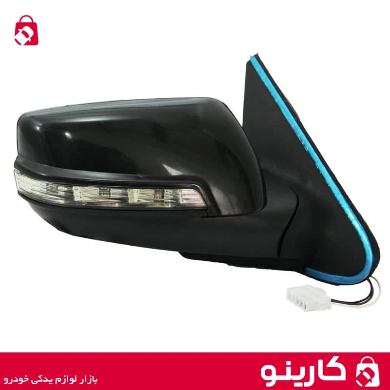 آینه بغل برقی پژو 405 سمت راست راهنما دار جهان پارت 100425