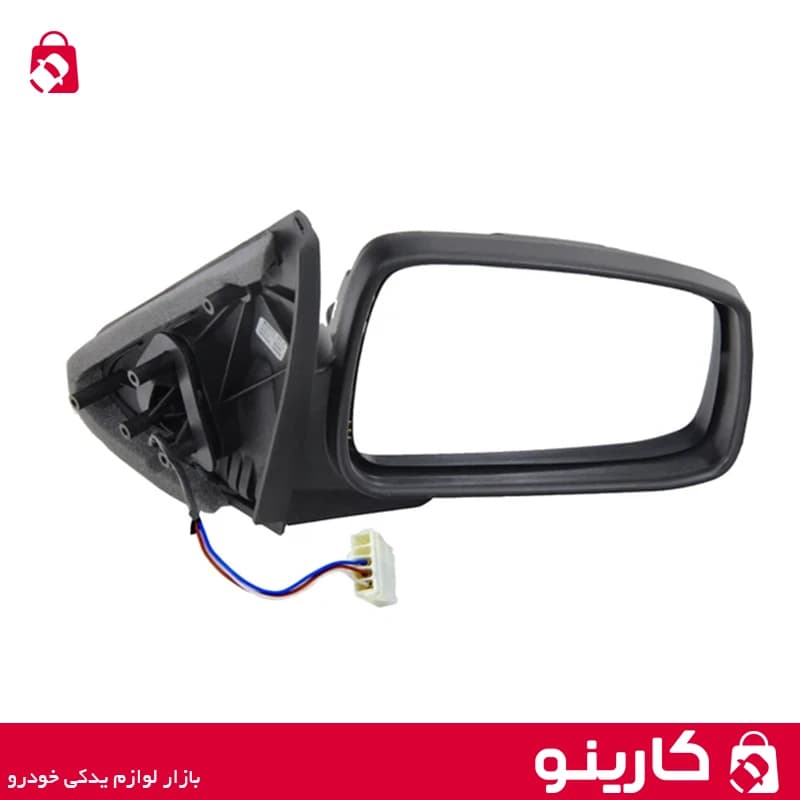 آینه بغل برقی پژو 405 سمت راست راهنما دار جهان پارت 100425 — تصویر ۲