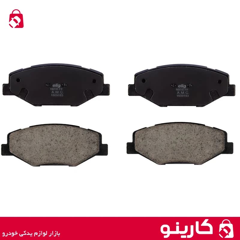 لنت چرخ جلو سمند الیک elig