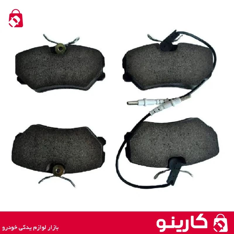 لنت ترمز جلوز پژو 405 دیسکی با سیم امکو ایساکو 1620100799