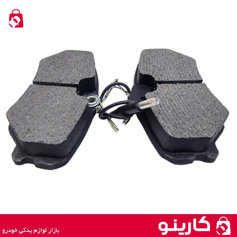 لنت ترمز جلو پژو پارس دیسکی تکستار ایساکو 1620101601 — تصویر ۴
