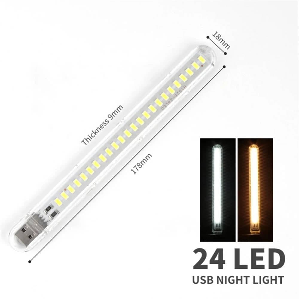 چراغ LED یو اس بی مدل 24 LED SOURCE — تصویر ۲