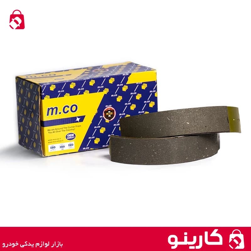 لنت ترمز عقب کفشکی سمند امکو EMCO EF7 — تصویر ۵