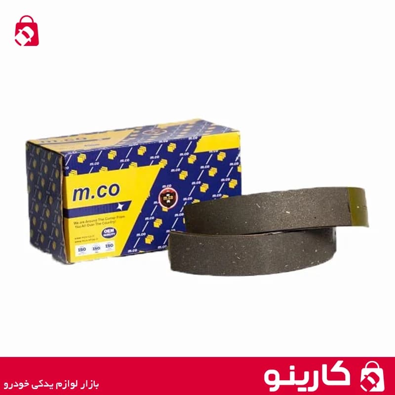 لنت ترمز عقب کفشکی ال 90 امکو emco — تصویر ۳