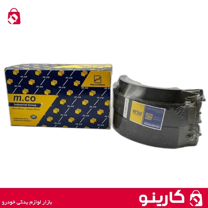 لنت ترمز عقب کفشکی ال 90 امکو emco — تصویر ۲