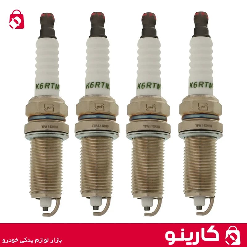 شمع پژو 206 تیپ 5 موتورهای DENSO بنزینی با گپ 0.9ml تورچ-ایساکو 1040300399