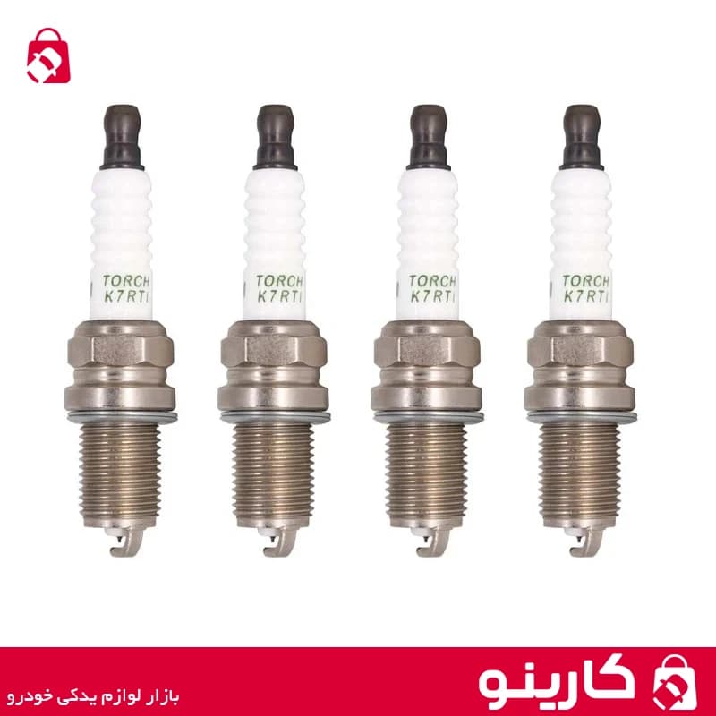 شمع سوزنی تورچ ایریدیوم سوزنی TORCH پژو 405 بسته 4 عددی