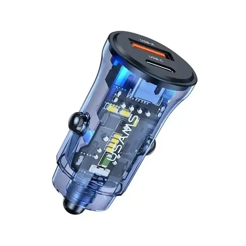 شارژر فندکی یوسمز مدل USAMS US-CC164 30W — تصویر ۴