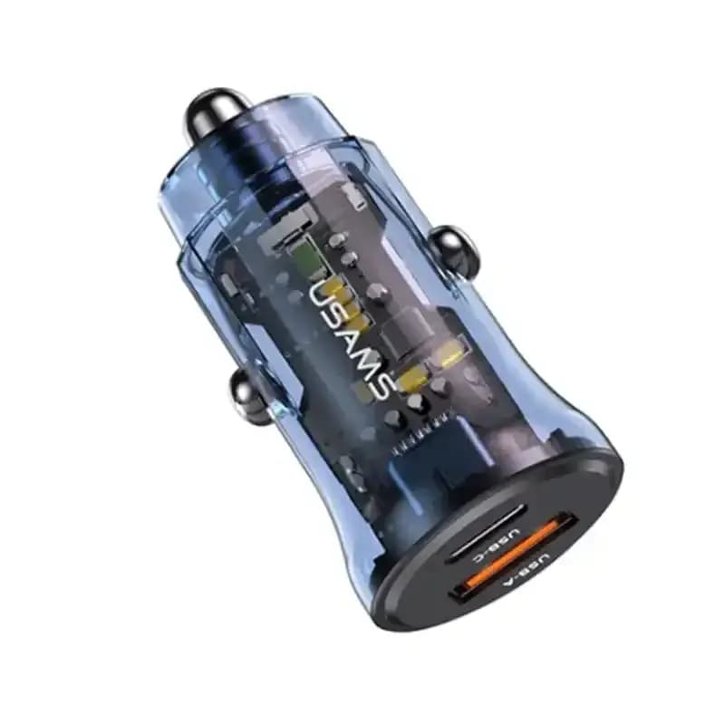 شارژر فندکی یوسمز مدل USAMS US-CC164 30W — تصویر ۳