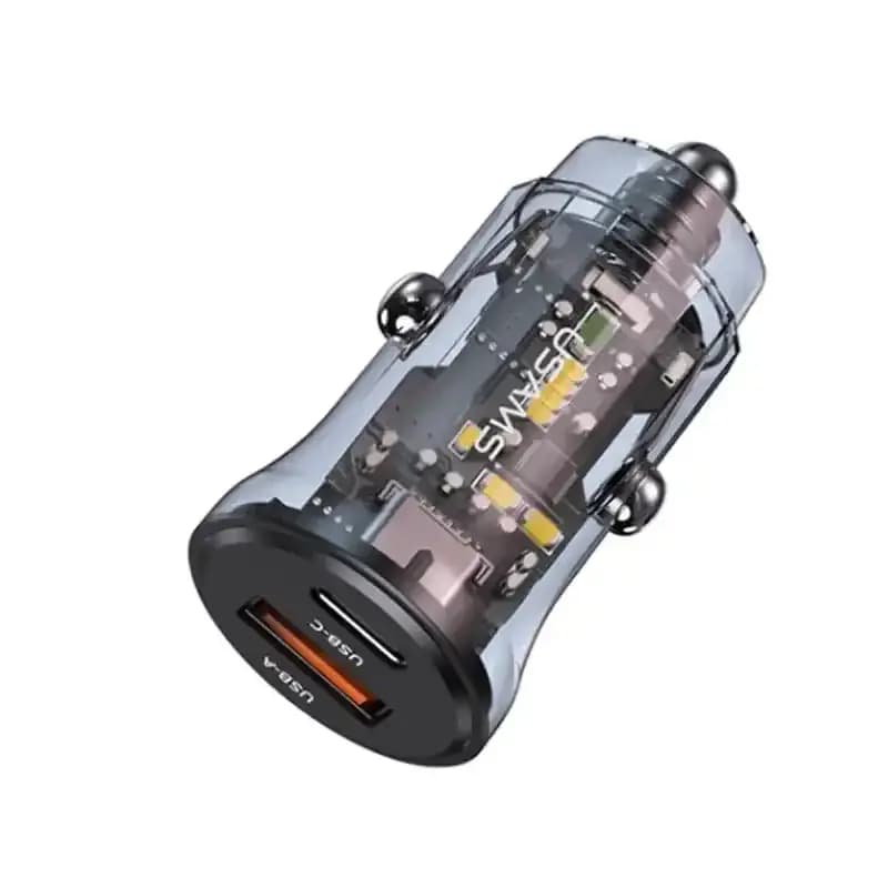 شارژر فندکی یوسمز مدل USAMS US-CC164 30W — تصویر ۲