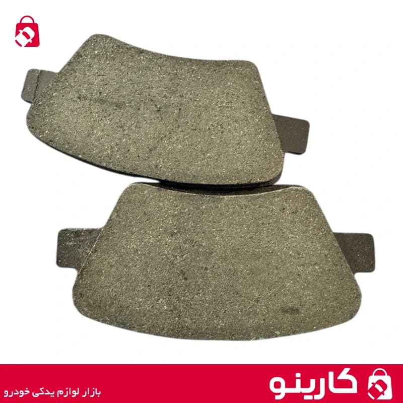 لنت ترمز عقب دیسکی سمند با pad spring طرح کروز ایساکو 1620202197 بسته 4 عددی — تصویر ۵