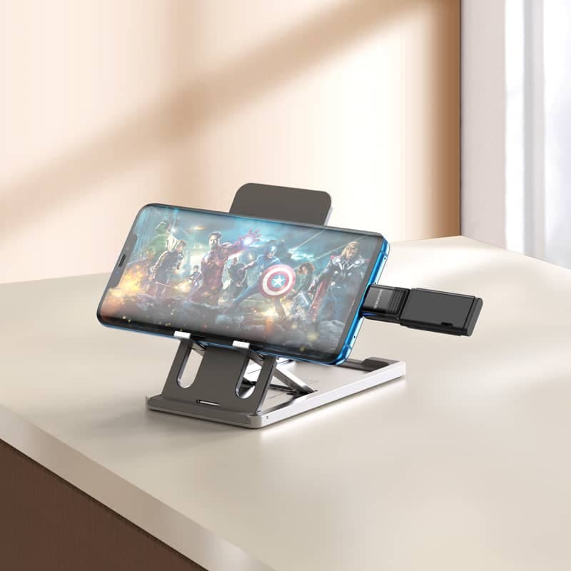 مبدل USB OTG به USB-C بروفون مدل BV18 — تصویر ۸