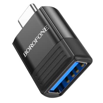 مبدل USB OTG به USB-C بروفون مدل BV18 — تصویر ۴