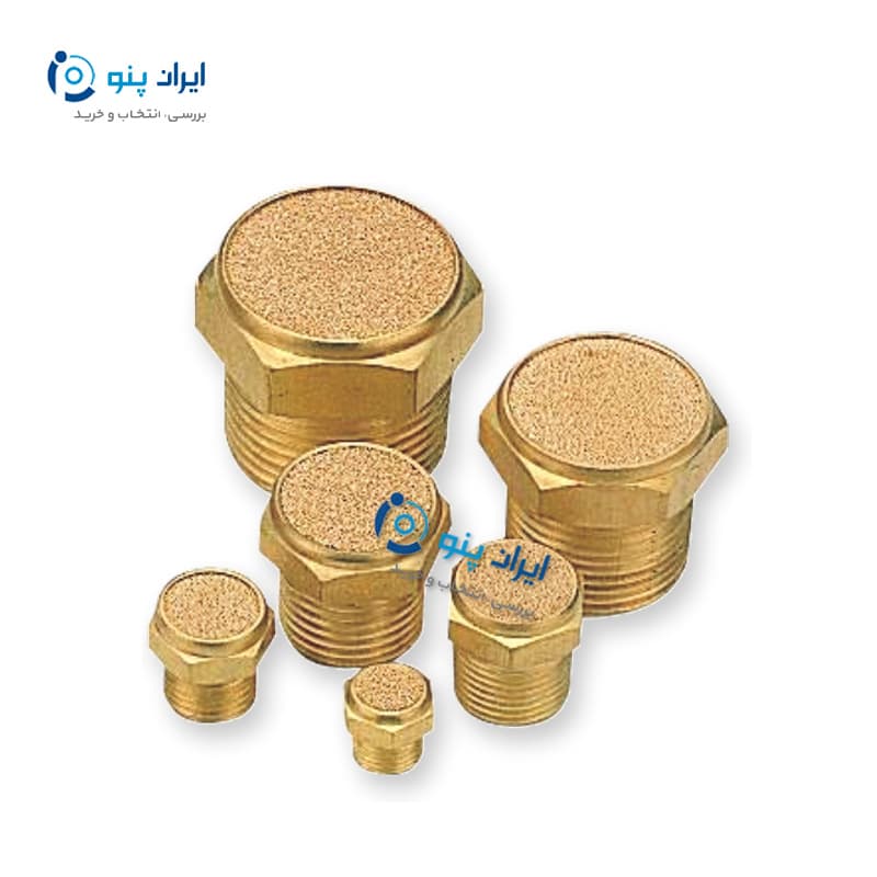 اگزوز تخت پنوماتیک شاکو سایز ۱/۴ اینچ مدل EP-02 SHAKO