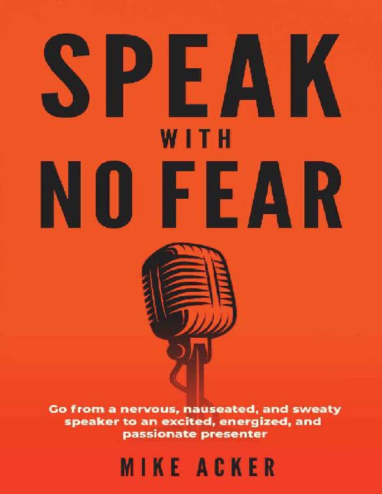 کتاب Speak with No Fear (بدون ترس صحبت کن) نسخه انگلیسی PDF | مایک آکر — تصویر ۲