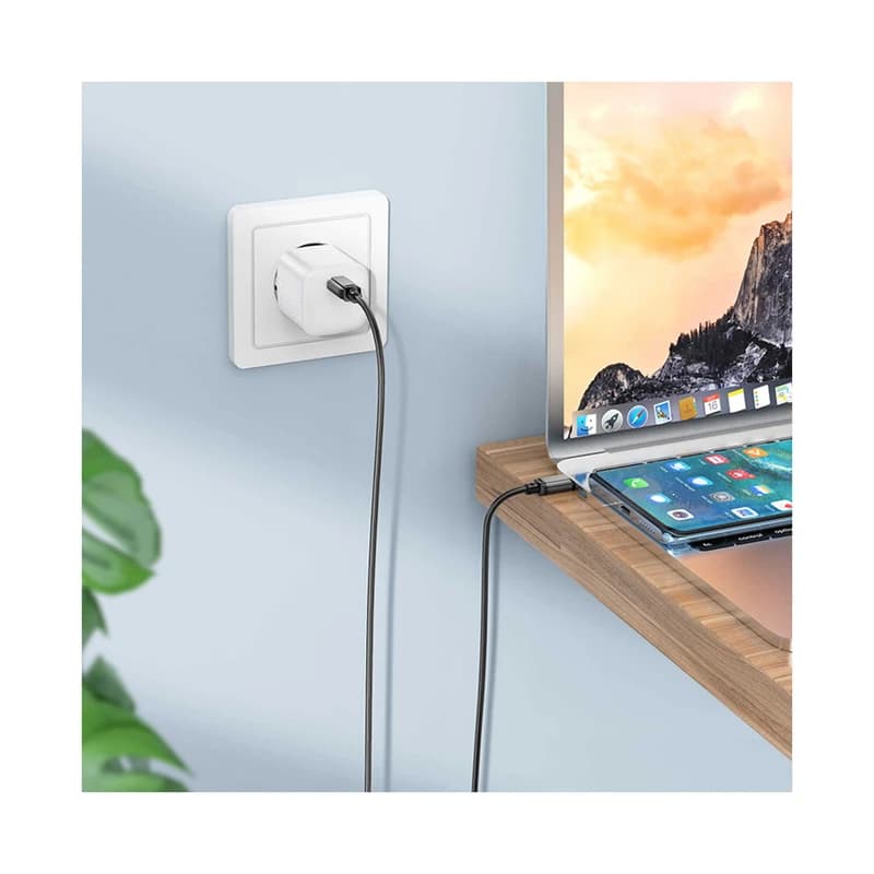 کابل USB-C بروفون مدل BX87 60W طول 1 متر — تصویر ۱۱