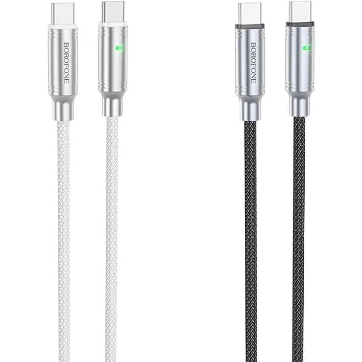 کابل USB-C بروفون مدل BU40 60W طول 1.2 متر