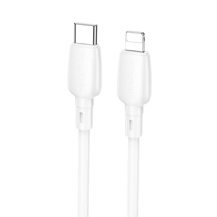 کابل تبدیل USB-C به لایتنینگ بروفون مدل BX93 20W طول 1 متر — تصویر ۲