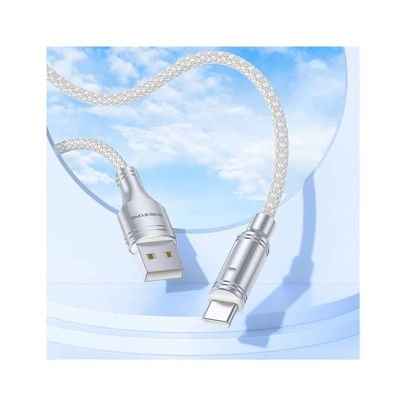 کابل تبدیل USB به USB-C بروفون مدل BU40 طول 1.2 متر — تصویر ۸
