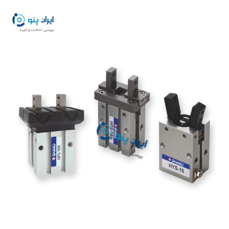 گریپر انبری پنوماتیک با سنسور شاکو سایز ۲۰ مدل HYS20SR1 SHAKO