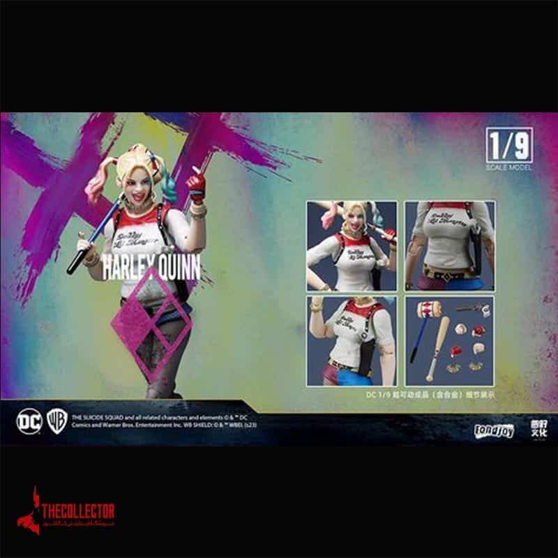 اکشن فیگور هارلی کویین | Harley Quinn | سری فیلم جوخه انتحار برند Fondjoy — تصویر ۴