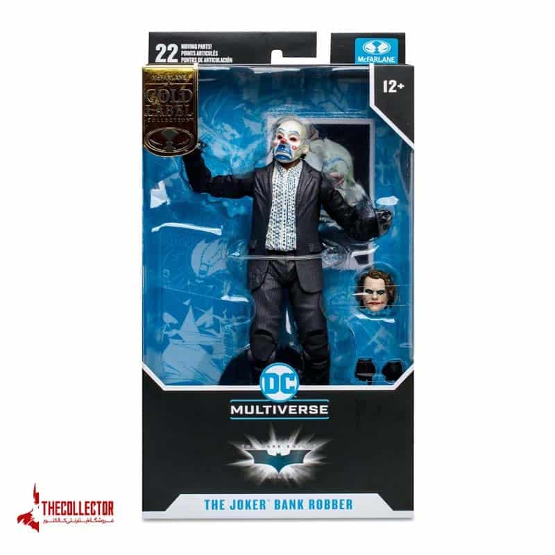 اکشن فیگور جوکر | Joker | سری شوالیه تاریکی برند McFarlane Toys — تصویر ۶