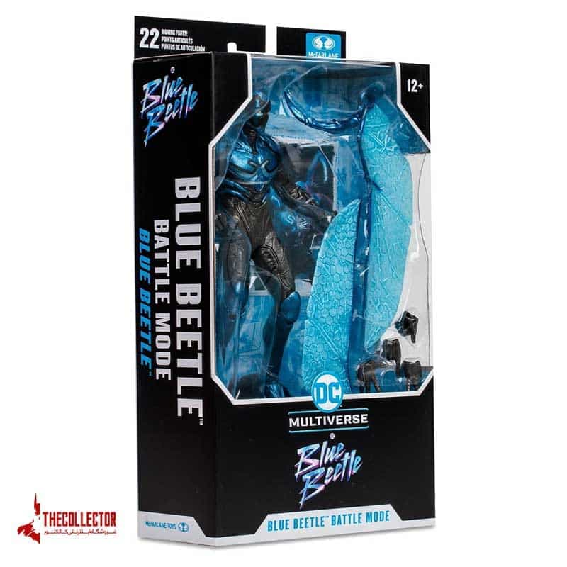 اکشن فیگور بلو بیتل | Blue Beetle | از فیلم بلو بیتل برند McFarlane Toys — تصویر ۶