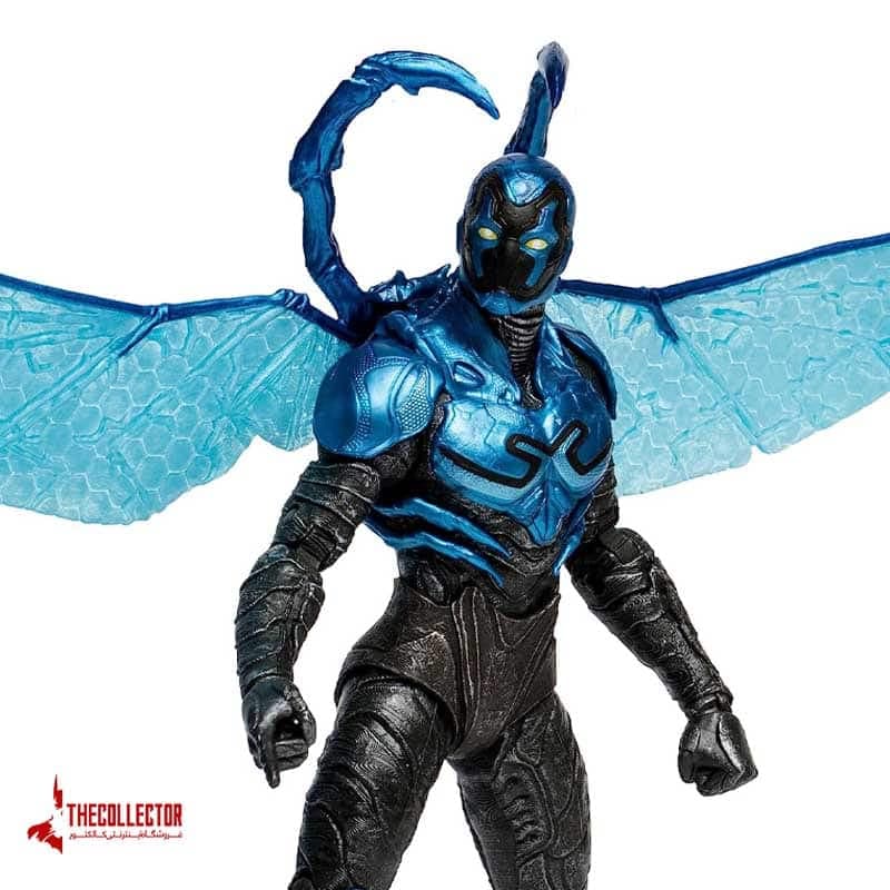 اکشن فیگور بلو بیتل | Blue Beetle | از فیلم بلو بیتل برند McFarlane Toys — تصویر ۳