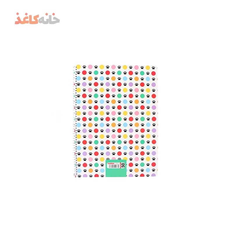 دفتر50برگ فنری نقاشی(فیلی) اسپادانا طرح فیل — تصویر ۲