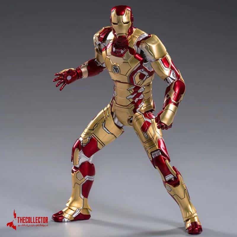 اکشن فیگور آیرون من | iron man | مارک 42 سری Infinity از برند Zd toys — تصویر ۲