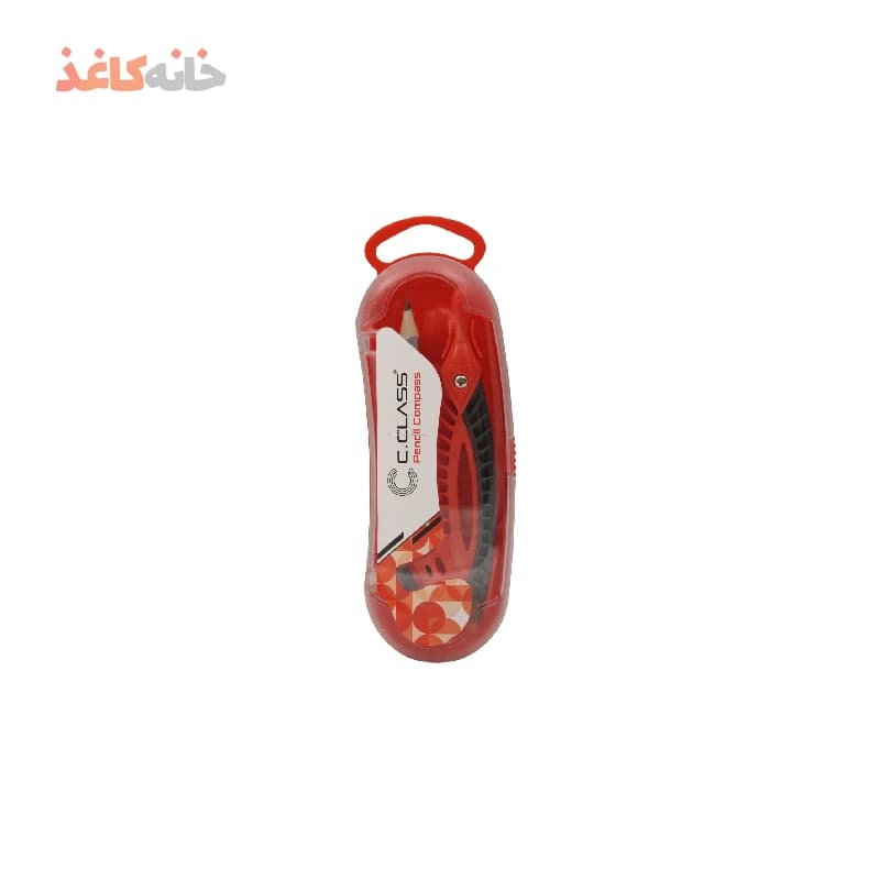 پرگار مدادی جعبه قرمز سی کلاس