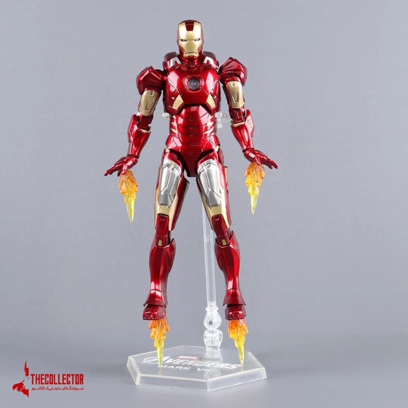 اکشن فیگور آیرون من | iron man | مارک 7 از برند Zd toys — تصویر ۴