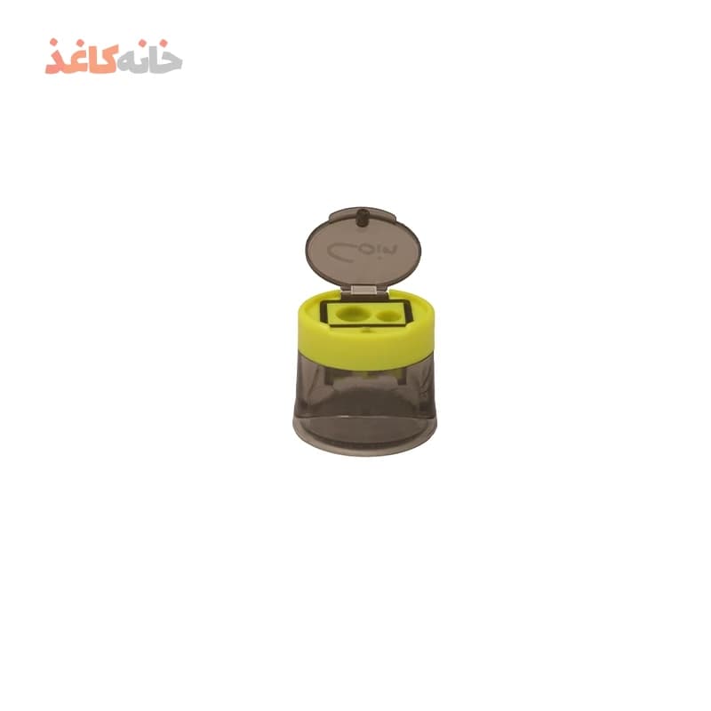 تراش 2 سوراخ مخزن دار زرد coin — تصویر ۳