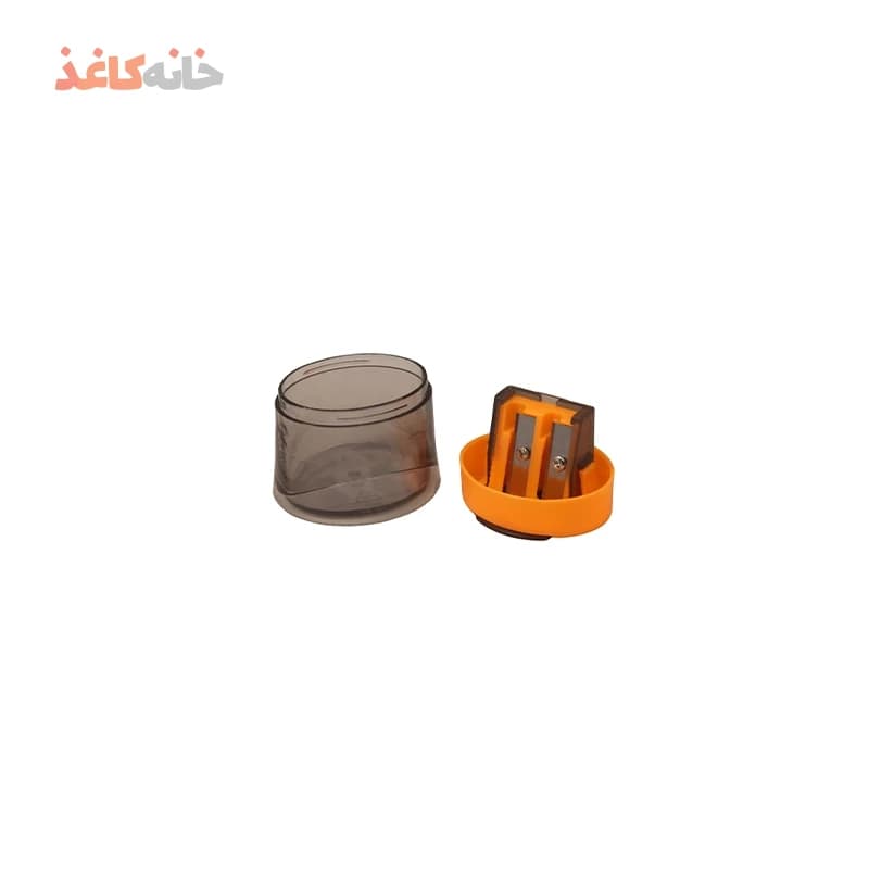 تراش 2 سوراخ مخزن دار نارنجی coin — تصویر ۲