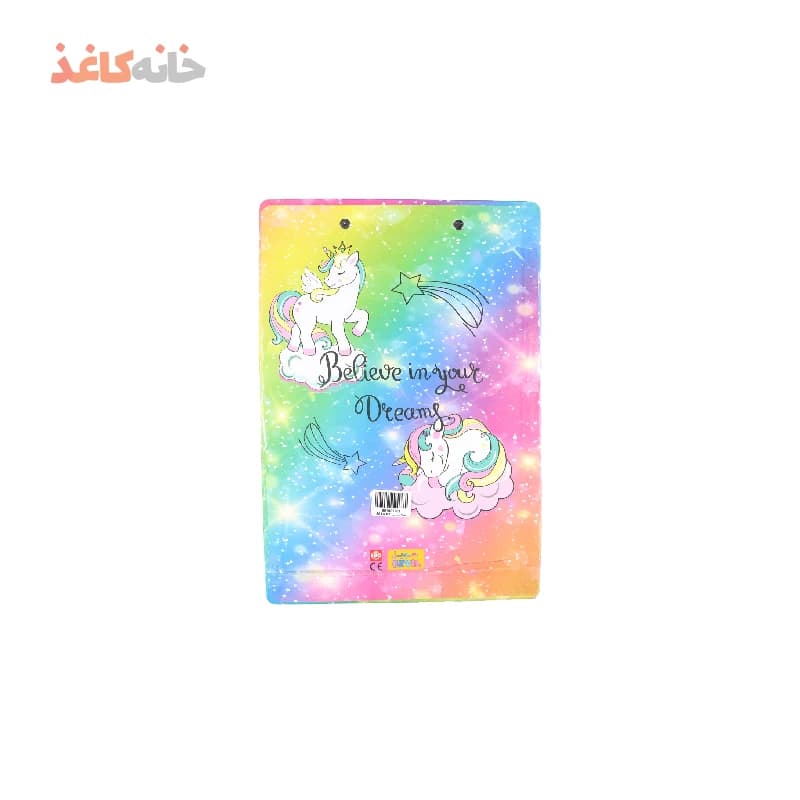 تخته شاسی A4 مقوایی سویل طرح اسب تک شاخ — تصویر ۲