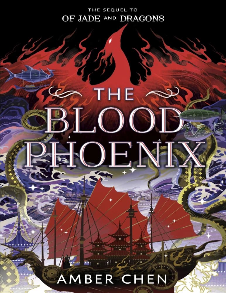 کتاب The Blood Phoenix (ققنوس خونین) نسخه انگلیسی PDF | امبر چن