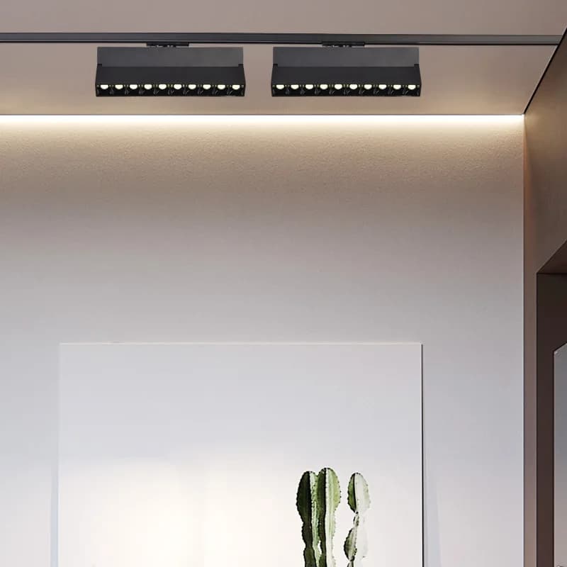 چراغ ریلی طرح مگنتی فکی متحرک نقطه ای 12وات LED کد 205 — تصویر ۵