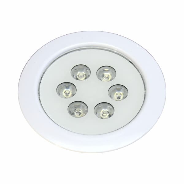 چراغ استخری توکار 6 وات تک رنگ Emax کد1318