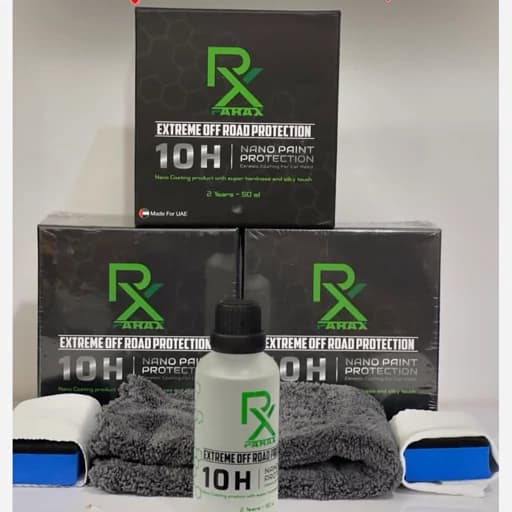 پوشش نانو سرامیک 50 میلی لیتری بدنه خودرو پاراکس مدل PARAX EXTREME OFFROAD PROTECTION 10H — تصویر ۲