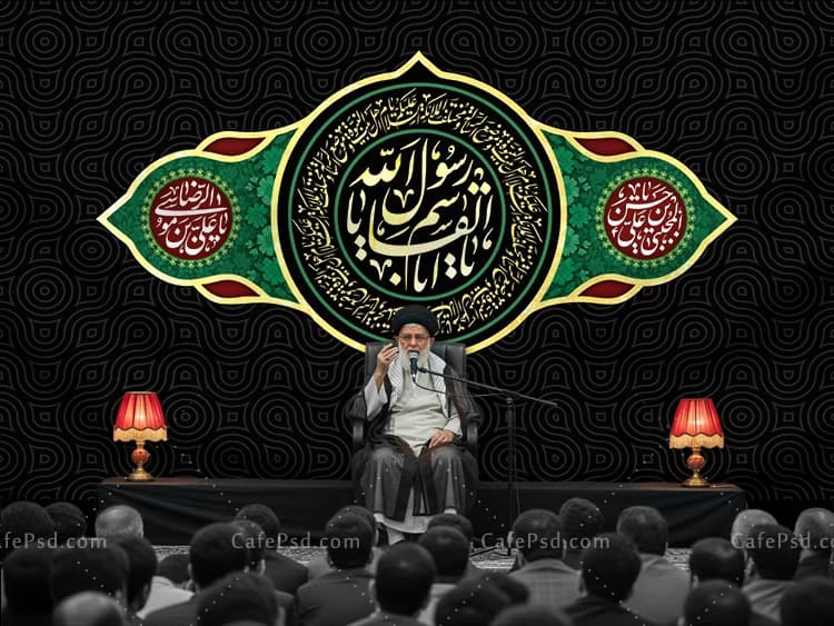 طرح بنر جایگاه دهه آخر صفر