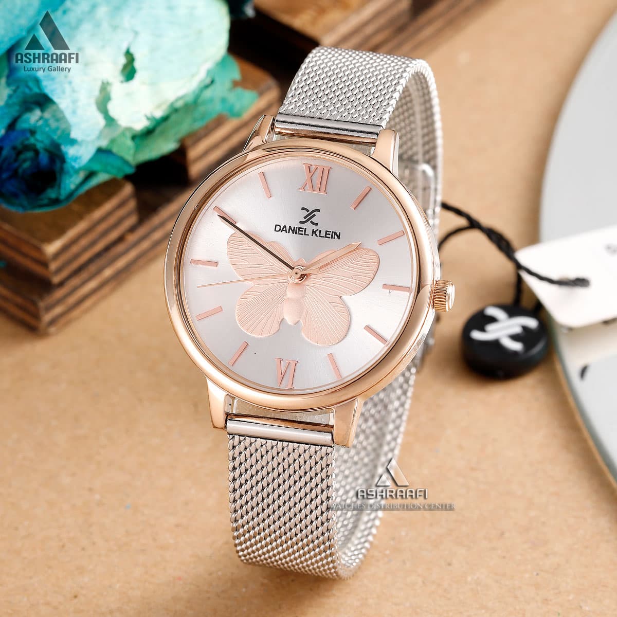 ساعت دنیل کلین بند حصیری Daniel Klein DK.1.12535.4 — تصویر ۲