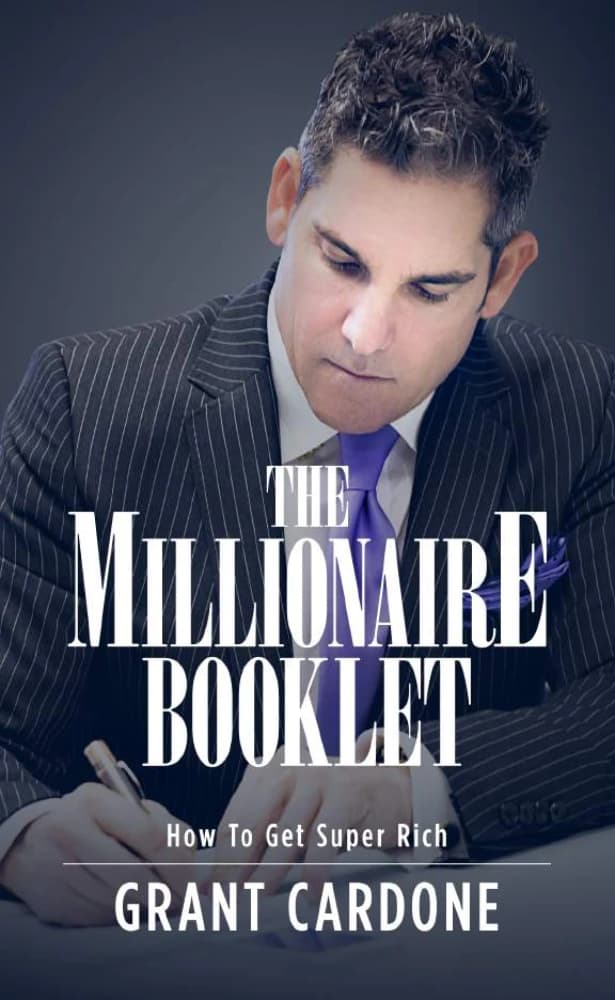 کتاب The Millionaire Booklet (کتابچه میلیونر) نسخه انگلیسی PDF | گرنت کاردون