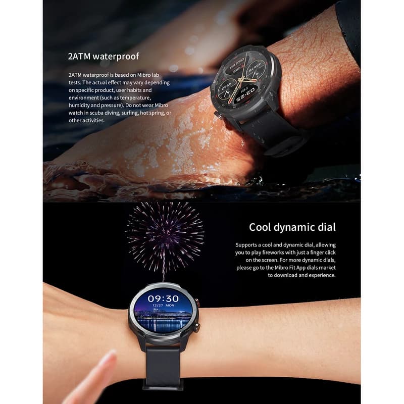 ساعت هوشمند شیائومی میبرو مدل Mibro A2 smart watch — تصویر ۴