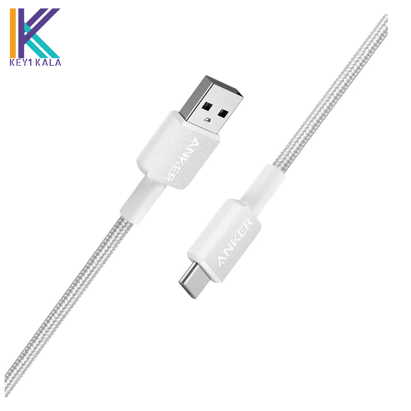 کابل شارژ تایپ سی به یو اس بی انکر Anker USB Type-C to USB-A 322 A81H5 90CM Cable — تصویر ۴